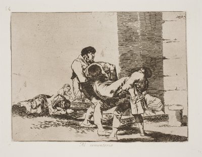 Auf dem Weg zum Friedhof (56) von Francisco de Goya