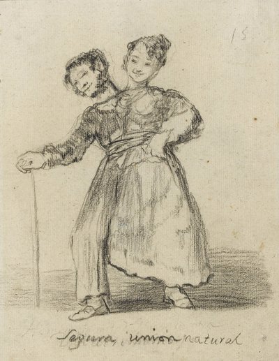 Segura Union Natural, 1819-28 von Francisco de Goya