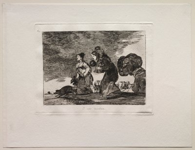 Die Schrecken des Krieges: Und das auch von Francisco de Goya