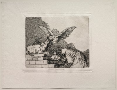 Die Schrecken des Krieges: Katzenpantomime von Francisco de Goya