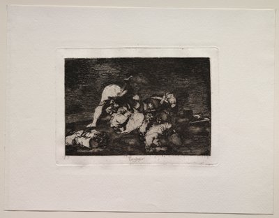 Die Schrecken des Krieges: Auch diese nicht von Francisco de Goya