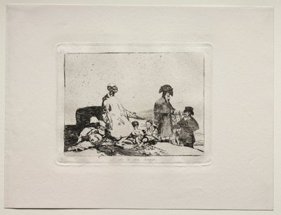 Die Schrecken des Krieges: Vielleicht sind sie von einer anderen Art von Francisco de Goya