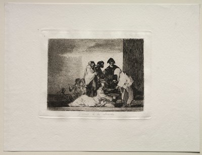 Die Schrecken des Krieges: Dank an die Millet von Francisco de Goya
