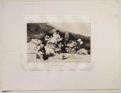 Die Schrecken des Krieges: Auch diese von Francisco de Goya