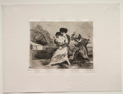Die Schrecken des Krieges: Sie mögen es nicht von Francisco de Goya