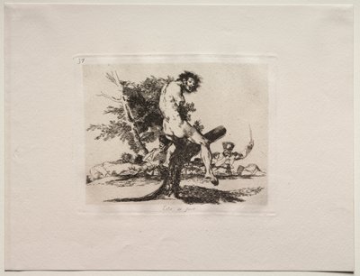 Die Schrecken des Krieges: Das ist schlimmer von Francisco de Goya