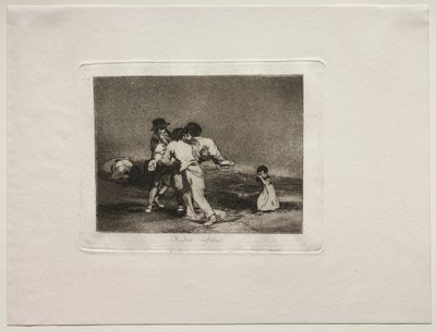 Die Schrecken des Krieges: Unglückliche Mutter von Francisco de Goya