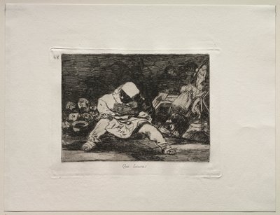 Die Schrecken des Krieges: Was für ein Wahnsinn! von Francisco de Goya