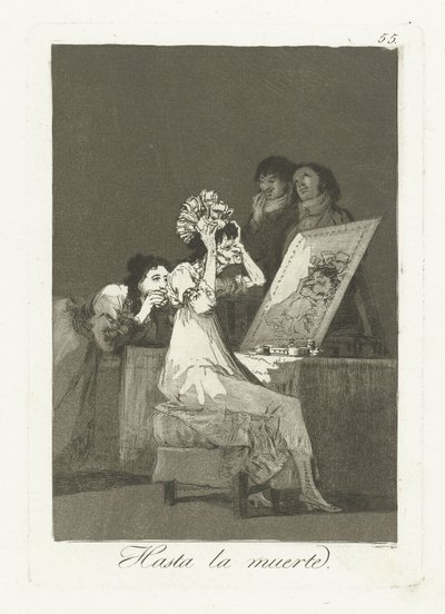 Bis zum Tod von Francisco de Goya