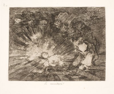 Wird es wieder auferstehen? (80) von Francisco de Goya