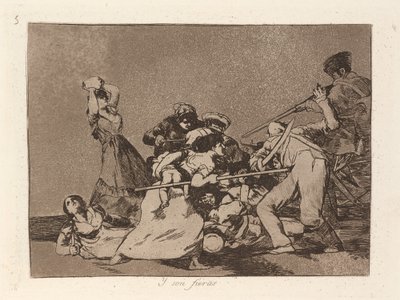 Und sie sind wie wilde Bestien von Francisco de Goya