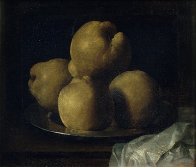 Stillleben mit Quitten von Francisco de Zurbaran
