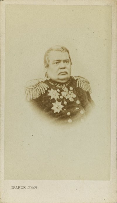 Porträt von Graf Nikolay Muravyov-Amursky von Franck