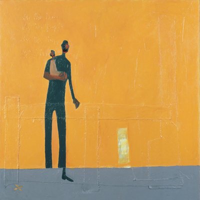 Vater und Kind von Francks Deceus