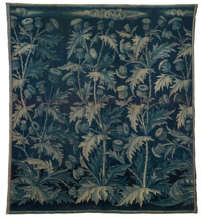 Wandteppich, Verdure mit Disteln oder Les Chardons, franco-flämisch, hergestellt um 1500 von Franco-Flemish School