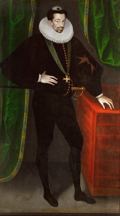 König Heinrich III. von Frankreich, letzter König des Hauses Valois, dritter Sohn von Katharina de