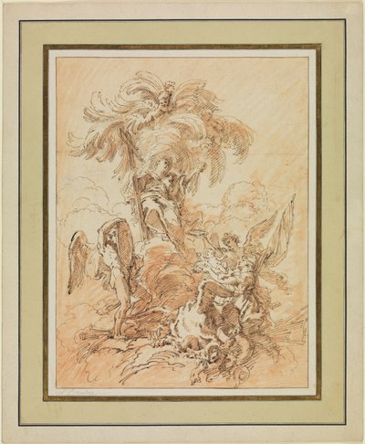 Allegorie auf die Geburt eines französischen Prinzen von François Boucher