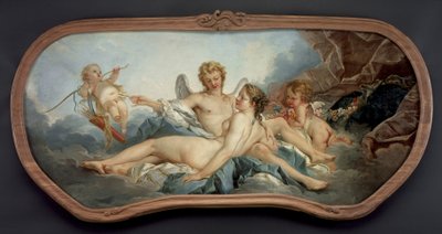 Amor verwundet Psyche von François Boucher