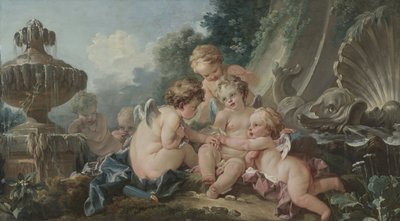 Verschwörung der Liebesgötter von François Boucher