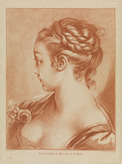 Mädchenbüste von François Boucher