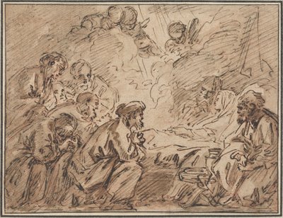 Der Tod der Jungfrau von François Boucher