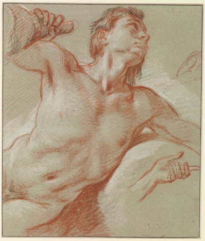 Vorstudie zu einem Triton von François Boucher