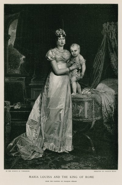 Maria Louisa und der König von Rom von Francois Pascal Simon Gerard