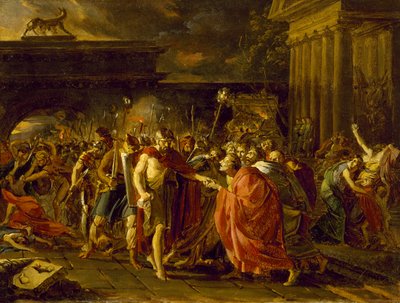 Marius kehrt nach Rom zurück von Francois Pascal Simon Gerard