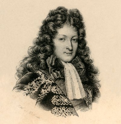Louis Dauphin, Sohn von Louis XIV, 1661-1711, um 1830 von Francois Seraphin Delpech