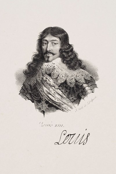 Porträt von König Ludwig XIII von Francois Seraphin Delpech