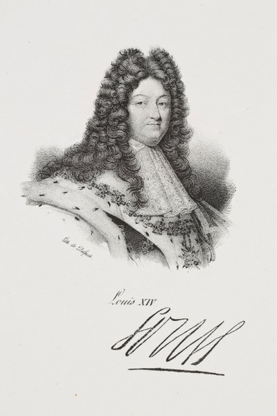 Porträt König Ludwigs XIV. von Francois Seraphin Delpech