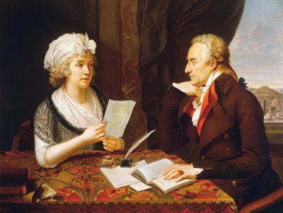 Porträt von Vittorio Alfieri von Francois Xavier Fabre