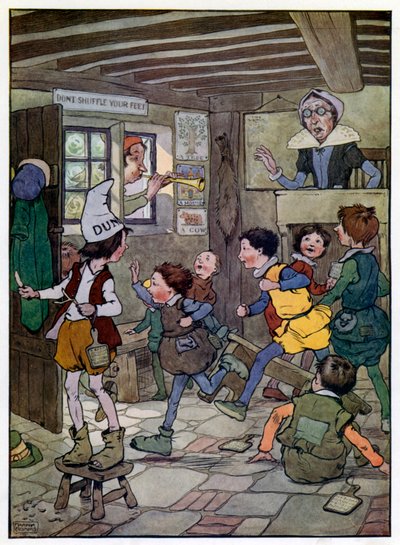 Illustration für Die Geschichte von Tom, dem Pfeifersohn von Frank Adams