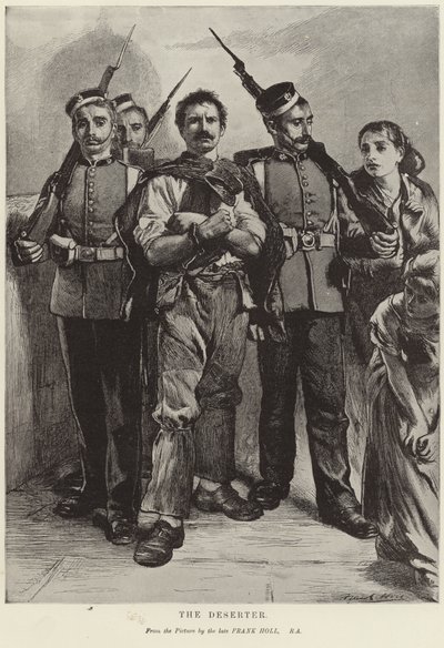 Der Deserteur von Frank Holl