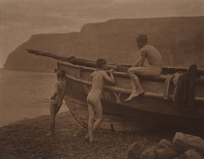 In puris naturalibus (Im Naturzustand) von Frank Meadow Sutcliffe