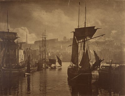 Das Dock-Ende, Whitby von Frank Meadow Sutcliffe