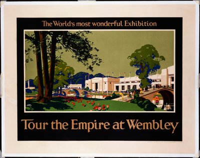 Tour durch das Empire in Wembley von Frank Newbould