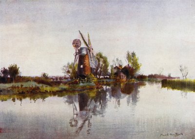 Norfolk Broads: Entwässerungsmühle am Ant von Frank Southgate