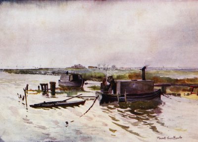 Norfolk Broads: Hausboote der Punt-Schützen auf Breydon von Frank Southgate