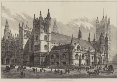 Die vorgeschlagenen Restaurierungen der Westminster Hall von Frank Watkins