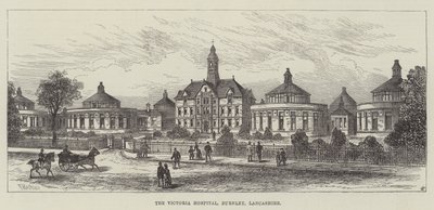 Das Victoria-Krankenhaus, Burnley, Lancashire von Frank Watkins