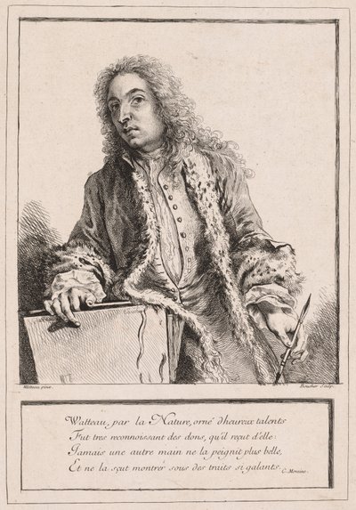 Antoine Watteau von François Boucher