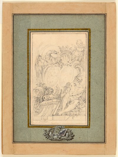 Wappenbuch für Crozat, Baron de Thiers von François Boucher