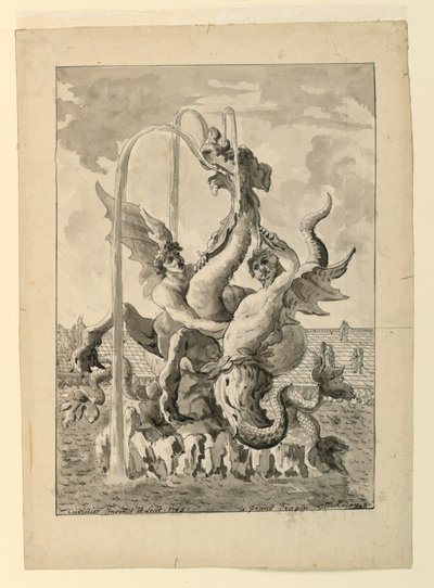 Entwurf für das Grand Trianon in Versailles von François de Cuvilliés the Elder