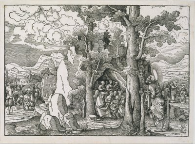 Szenen aus dem Leben des Heiligen Johannes des Täufers, ca. 1522 von Frans Crabbe van Espleghem
