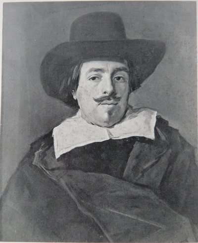 Porträt eines Mannes, der nach vorne schaut von Frans Hals