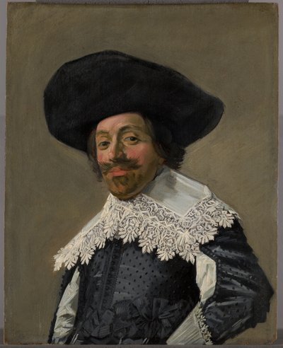 Porträt eines Mannes mit Hut von Frans Hals