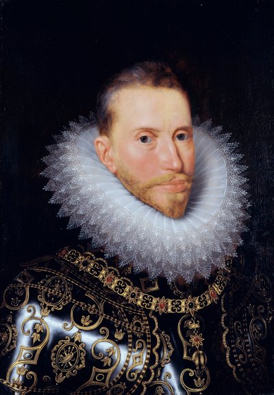 Porträt von Albert VII., Erzherzog von Österreich (1559-1621) von Frans II Pourbus
