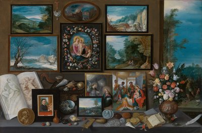 Das Kabinett eines Sammlers von Frans II the Younger Francken