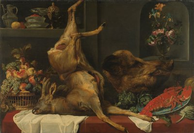 Speisekammer-Stillleben, um 1616 von Frans Snyders or Snijders